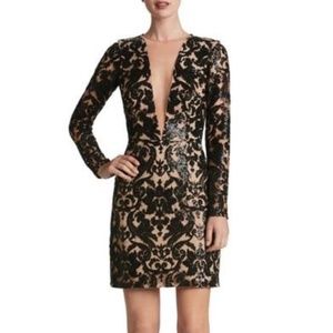 NWOT Dress The Population Claudia Dress in Black